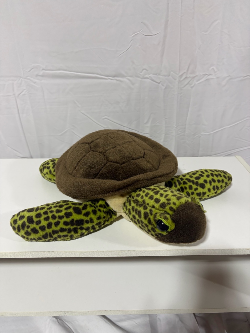 Wild Republic Green & Brown Sea turtle Plush